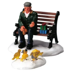 42905 - Feeding Pigeons, Set Of 2