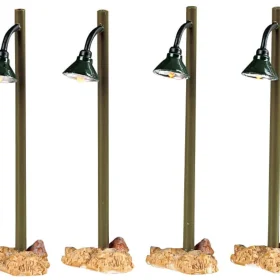 54362 - Rustic Street Lamp, Set Of 4