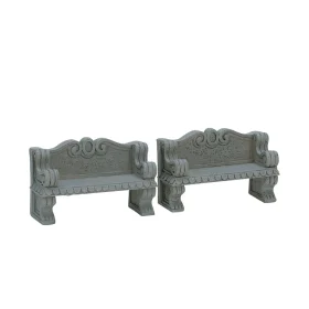 74612 - Stone Bench, Set Of 2