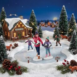 42324 - Skating Sisters, Set Of 2